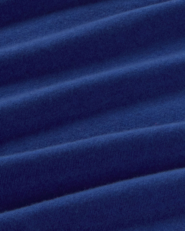 Jersey lana azul Lucien sostenible silueta - 2