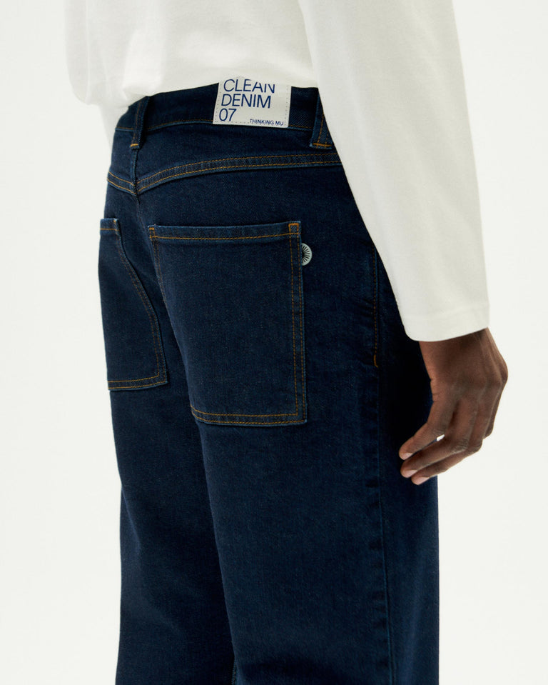 Pantalón dark clean denim David sostenible-3