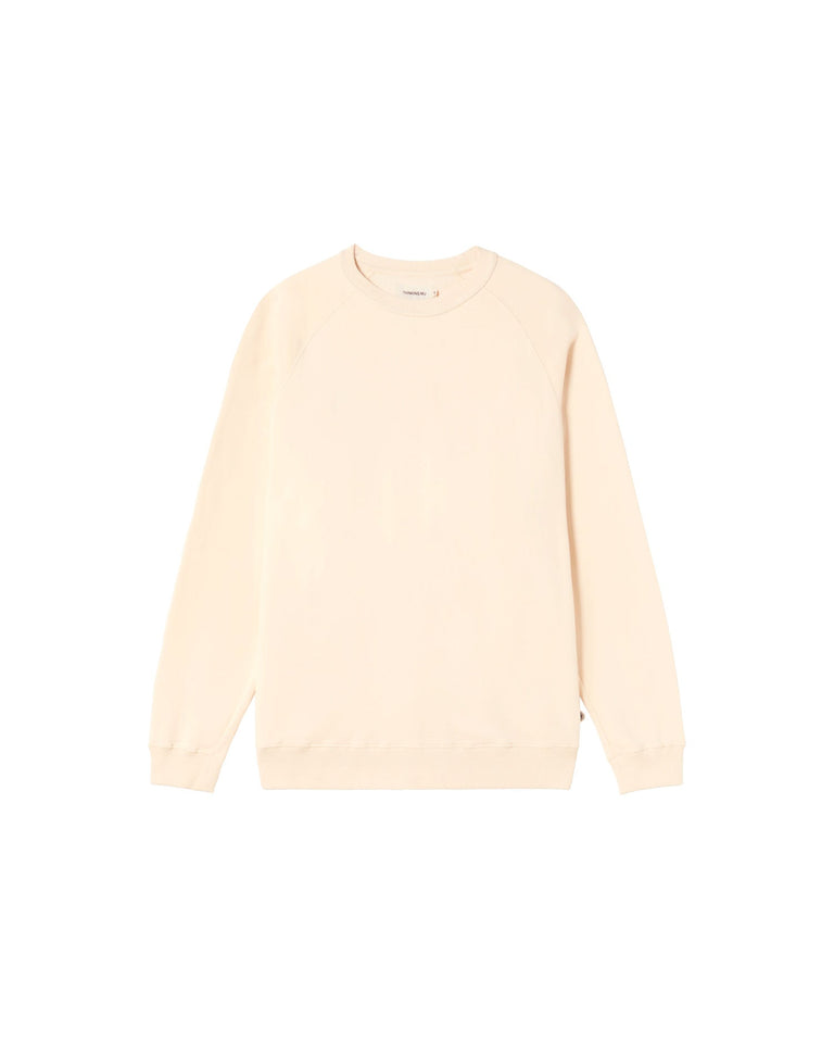 Sudadera blanca heart sostenible-silueta-1