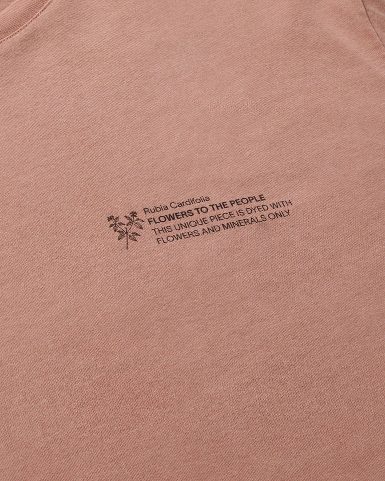 Camiseta Rubia Cardifolia FTP unisex sostenible -silueta2