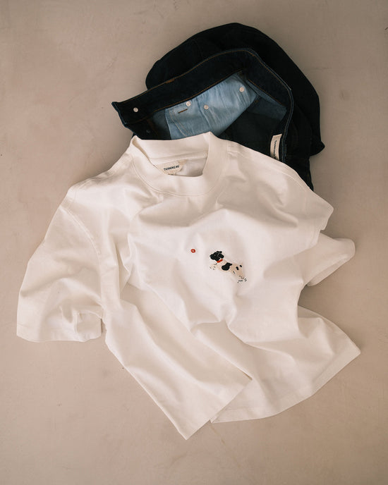 Camiseta MU blanca Mujer Lena