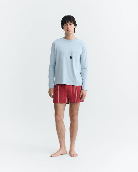 Boxer rayas rojo sostenible - 1