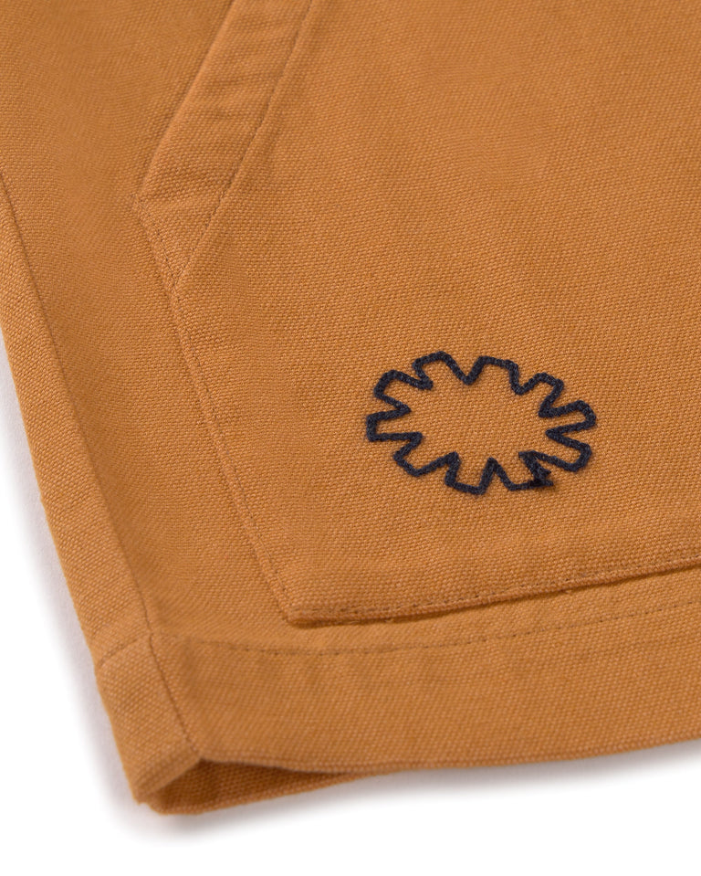 Chaqueta naranja Guille sostenible silueta - 2