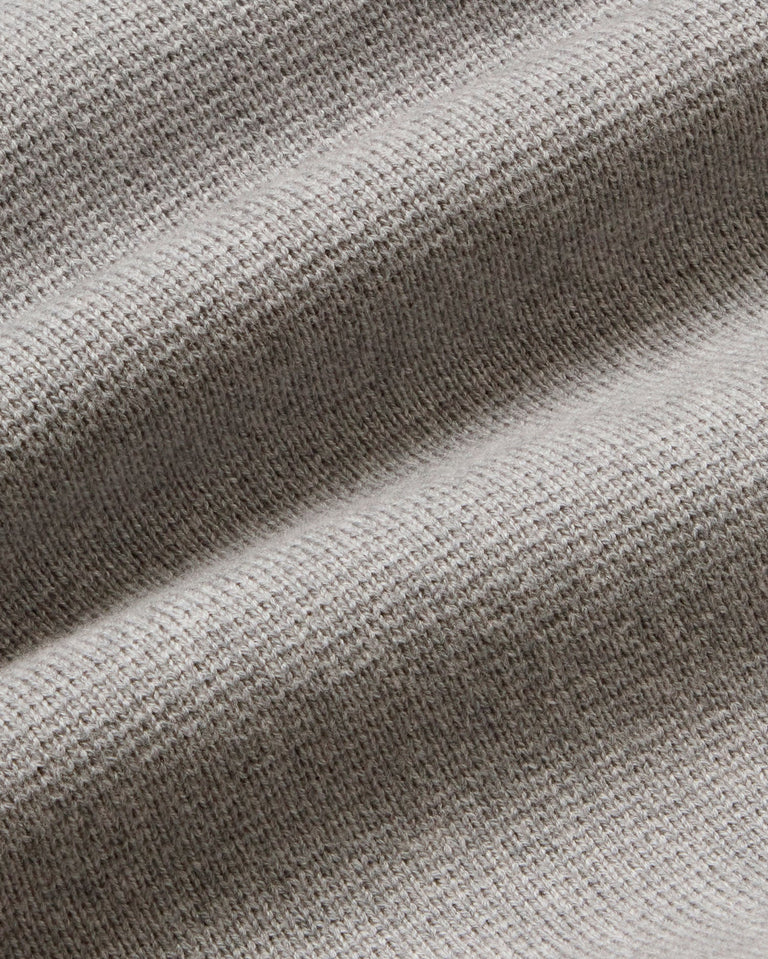 Jersey gris lana Aritz sostenible - silueta 2