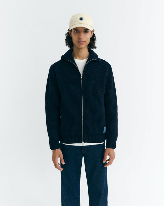 Jersey lana negro Ekaiz sostenible - 1