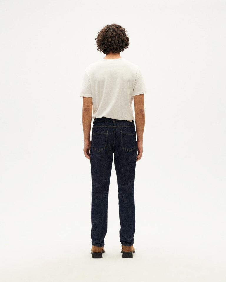 Pantalón 5 Pockets dark clean denim sostenible -3