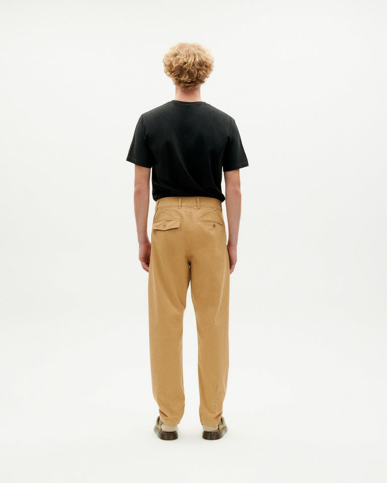 Pantalón camel Wotan sostenible -2