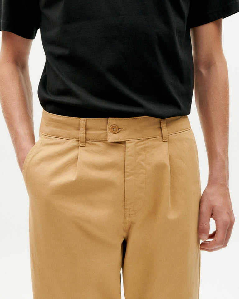 Pantalón camel Wotan sostenible -3