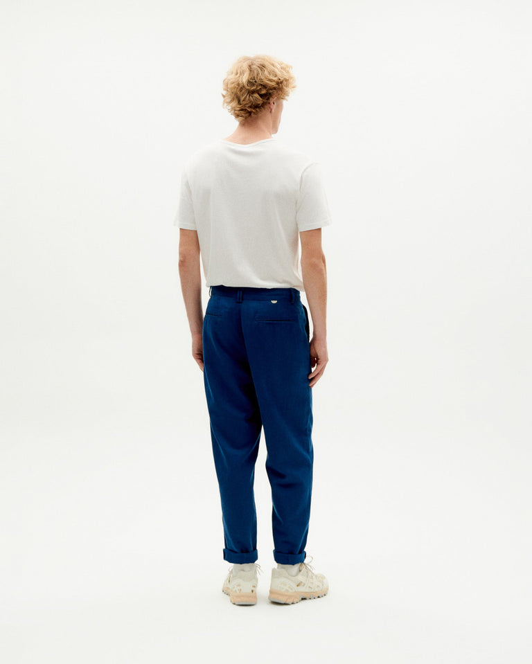 Pantalón navy hemp Moero sostenible -4