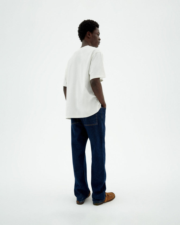 Pantalón dark clean denim David sostenible-4