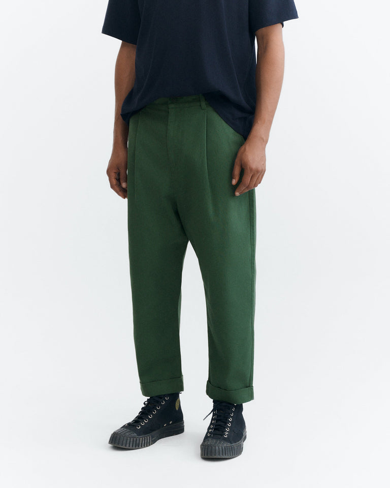 Pantalón carrot verde Friend sostenible - 2