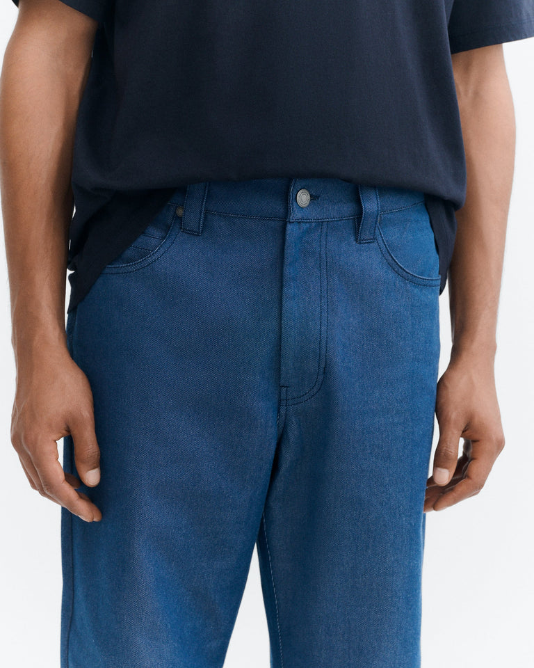 Jeans rectos tinte natural indigo David sostenible - 3