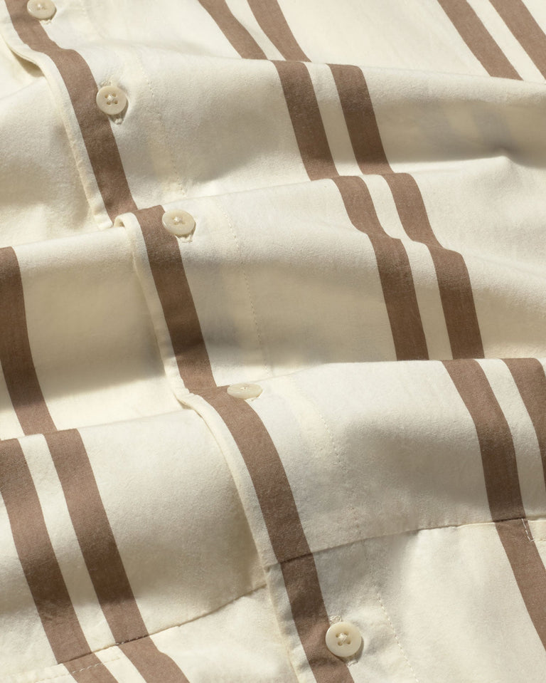 Camisa rayas marrón Jim sostenible-silueta-4