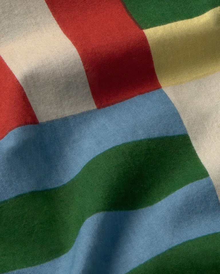 Camisa multicolor field Tom sostenible-silueta-2