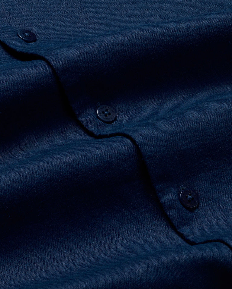 Camisa azul hemp Jules sostenible-silueta-3