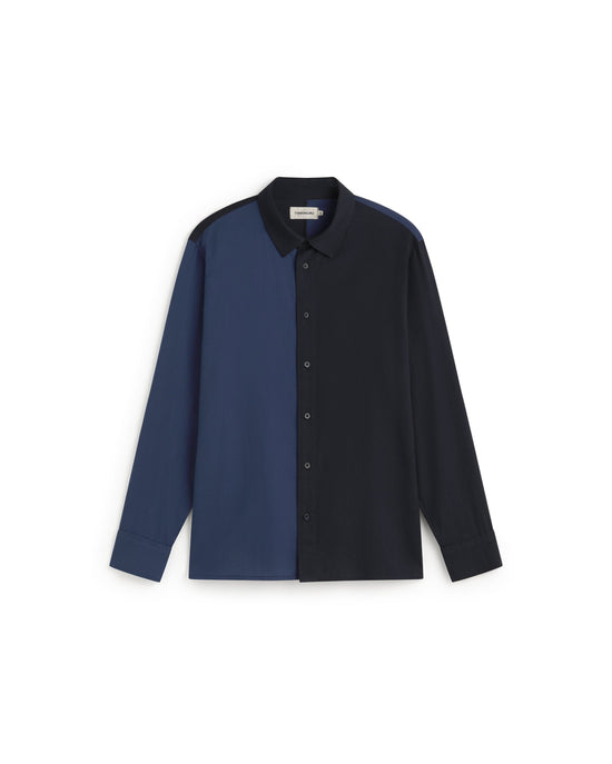 Camisa navy y negro Jimbo