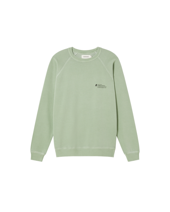 Sudadera Acacia FTP unisex sostenible  - silueta