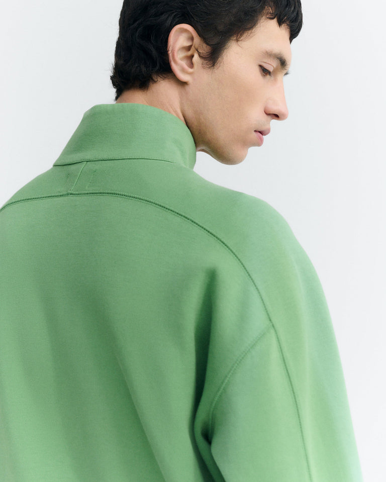 Sudadera verde Pipo sostenible - 4