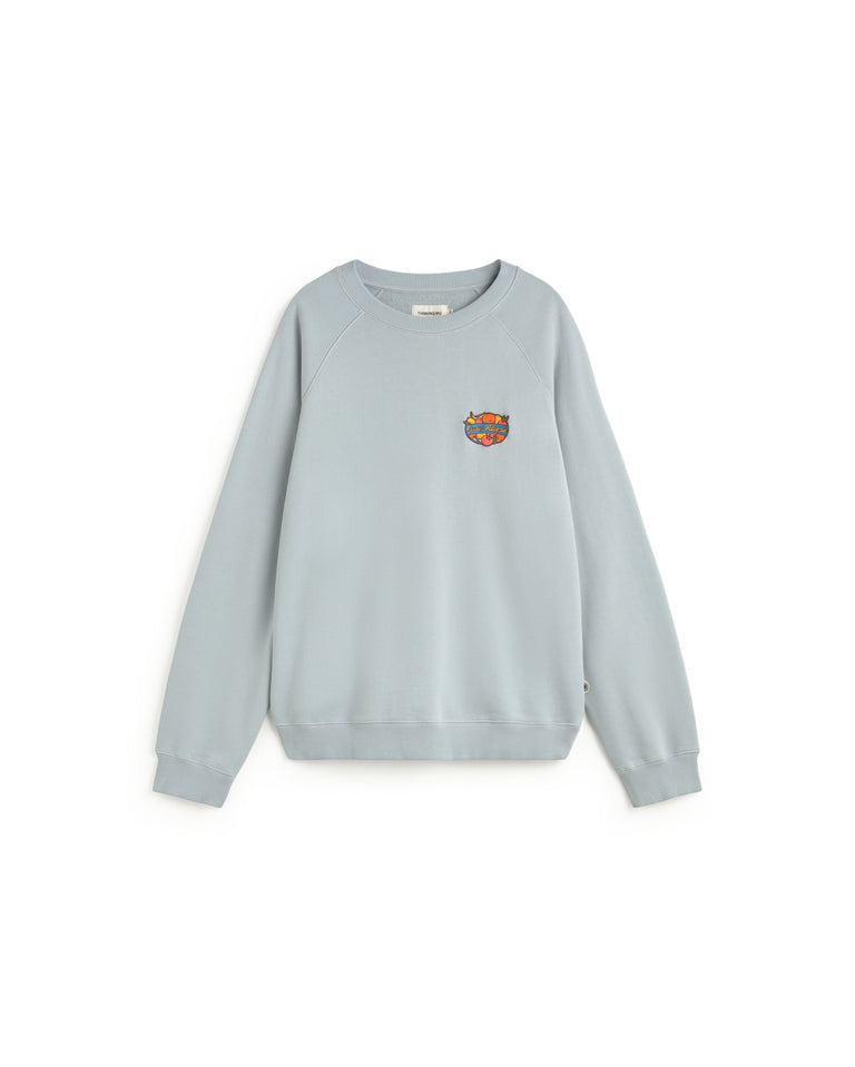 Sudadera frutas Pepe sostenible silueta - 1