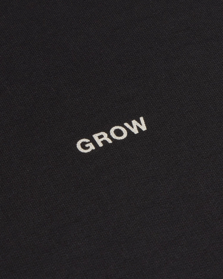 Sudadera bordada grow Leon sostenible silueta - 4