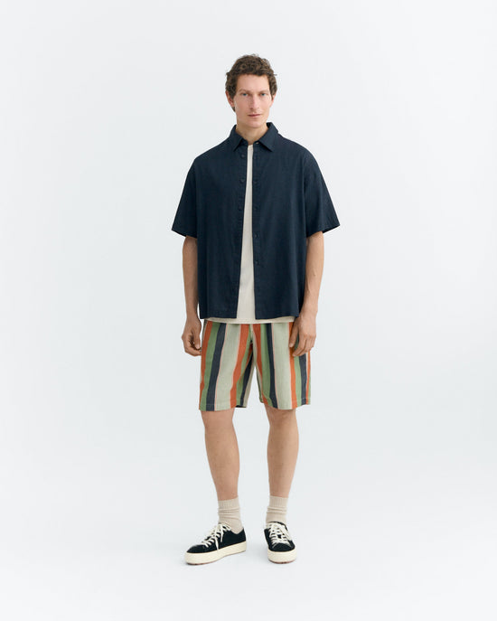Bermuda rayas multicolor Gasper sostenible - 1
