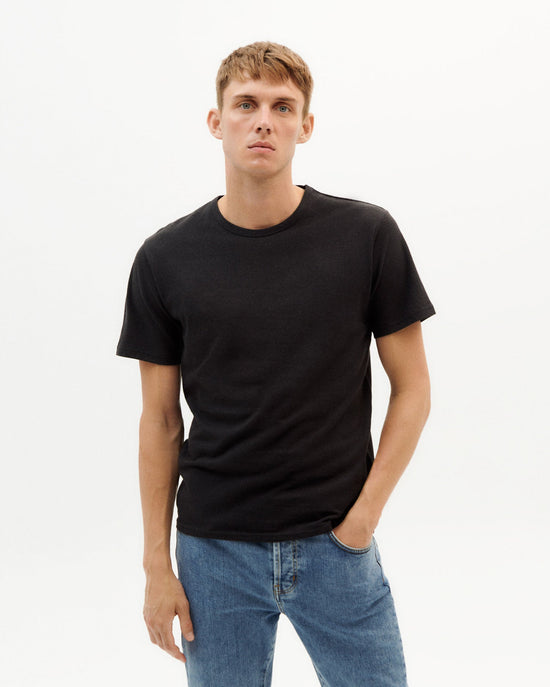 Hemp Black Lightweight T-Shirt