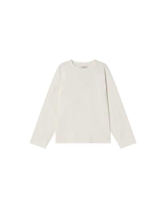 Camiseta blanca Brady sostenible - silueta 1