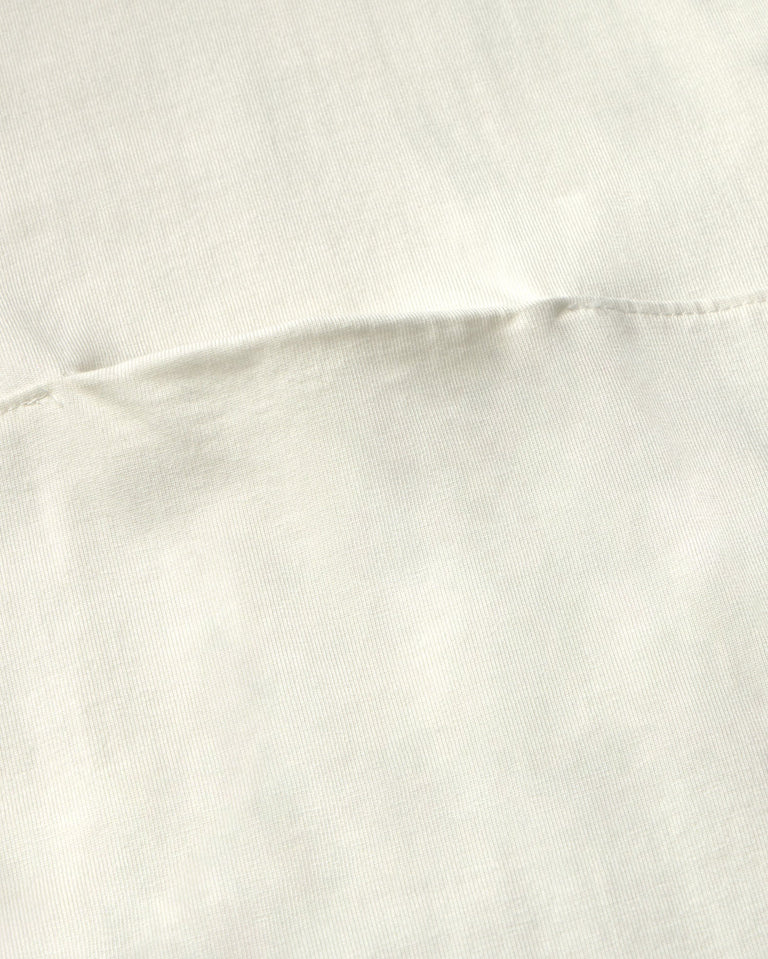 Camiseta blanca Hank sostenible - silueta 1