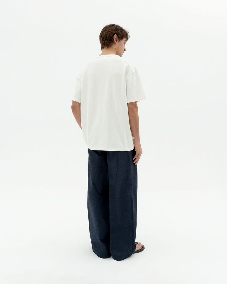 Camiseta blanca Hank sostenible-4