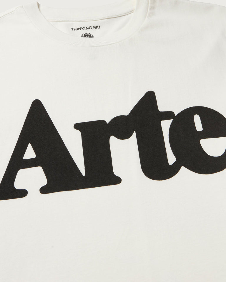 Camiseta blanca arte Zach sostenible - silueta 3