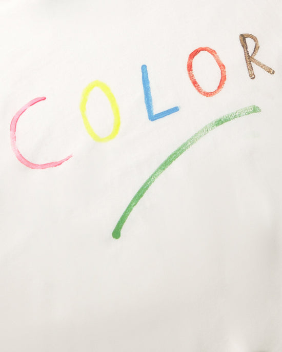 Camiseta blanca colors Zach sostenible-silueta-4