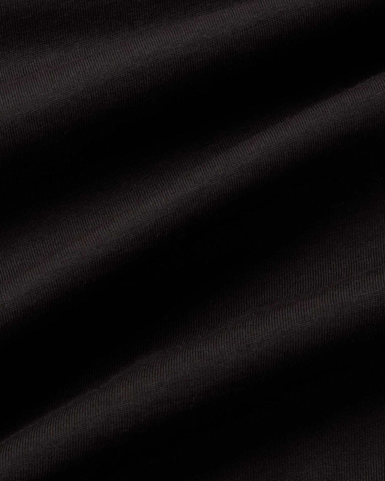 Camiseta negra Aaron sostenible - silueta 2