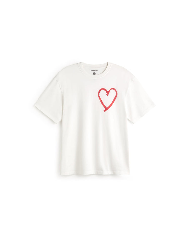 Camiseta heart tape Aaron sostenible silueta - 1