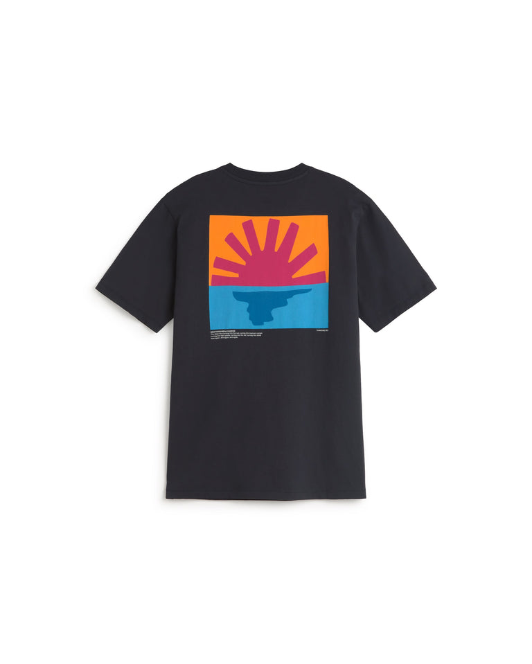 Camiseta mediterranean sunrise Zach sostenible silueta - 3