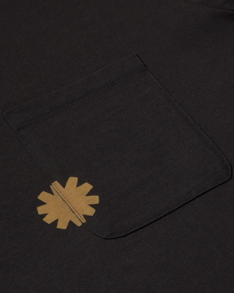 Camiseta negra bolsillo sonne Zach P sostenible silueta - 2