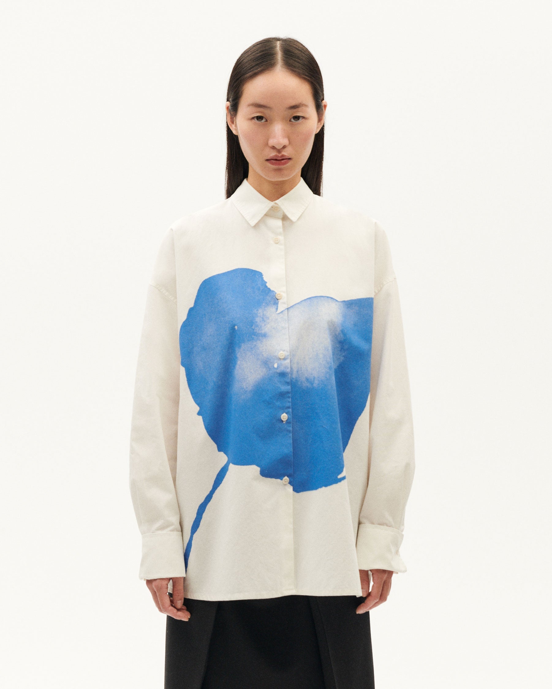 Shop Zimmermann - Petal Linen-Silk Blouse | Saks Fifth