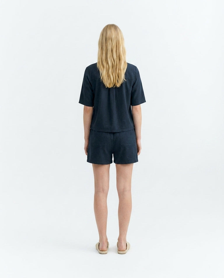 Blusa patched bordado a mano fish Ane - sostenible - 4.1
