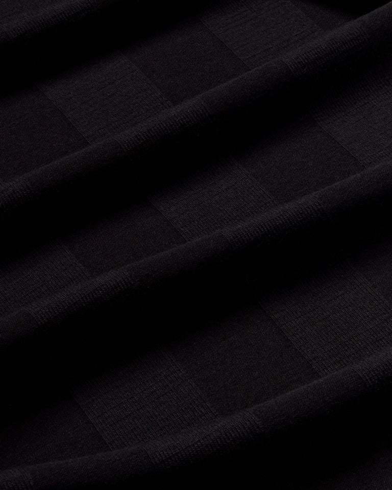 Vestido negro Gina sostenible - silueta 2