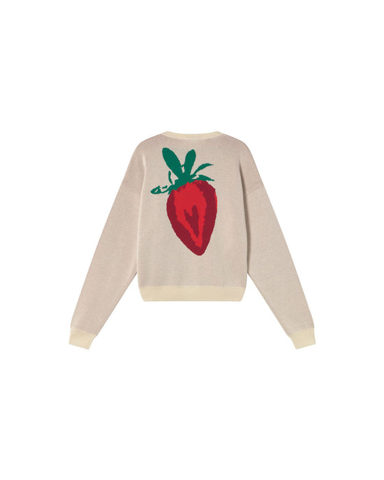 Jersey strawberry Philis sostenible silueta - 2