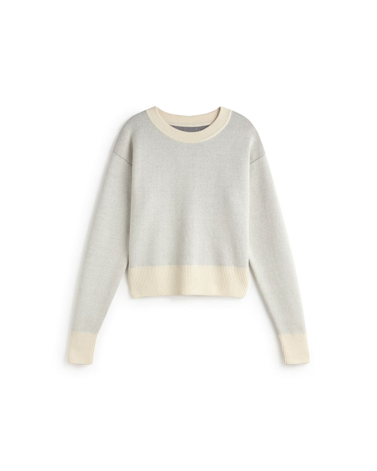 Jersey punto crudo flower Philis sostenible silueta - 1