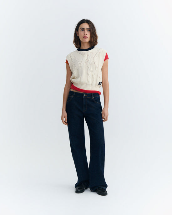 Chaleco punto crudo Aria sostenible - 1