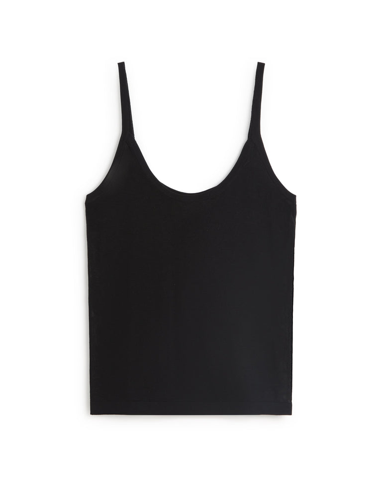 Top punto negro transparente Dim sostenible silueta - 1