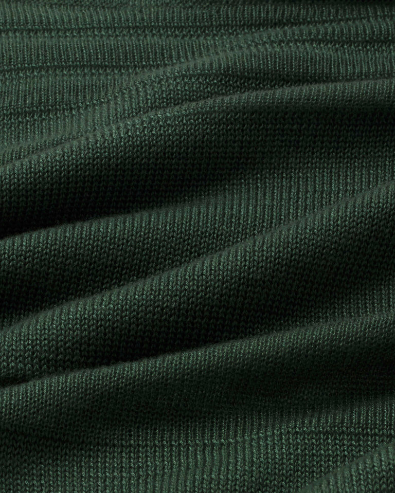 Jersey rayas semitransparente verde Raven sostenible silueta - 2