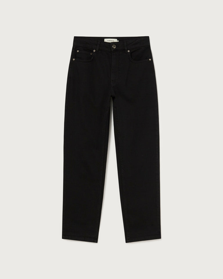 Pantalón negro Nele sostenible  - silueta 1