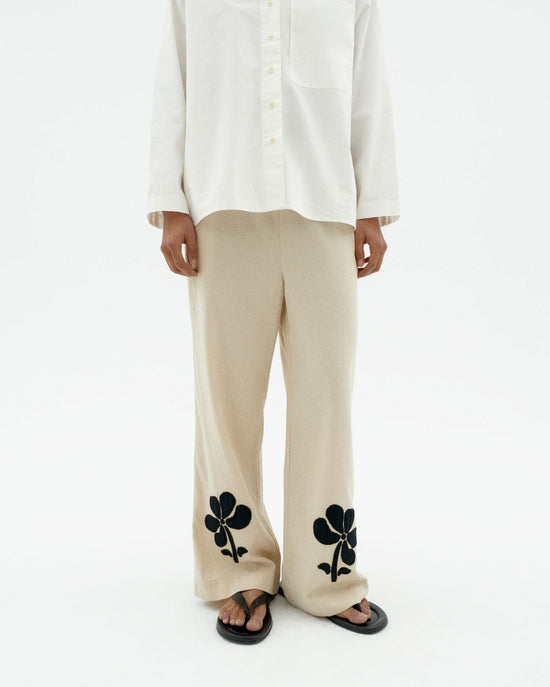 Pantalón crudo marygold Brigitte sostenible-1
