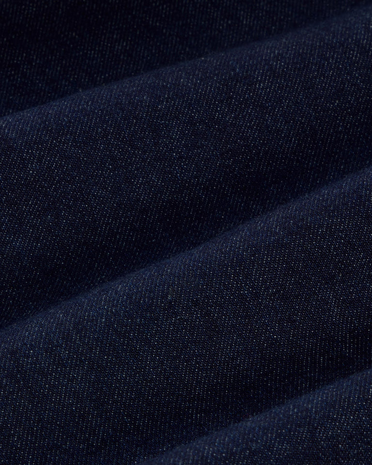 Jeans tiro bajo dark navy Kettan sostenible silueta - 2