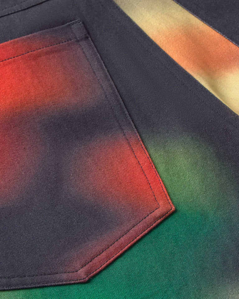 Pantalón wide leg bloom Hedda sostenible silueta - 3
