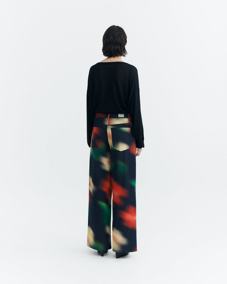 Pantalón wide leg bloom Hedda sostenible - 4