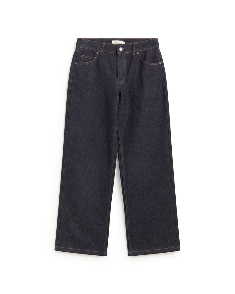 Jeans tiro bajo azul Kettan sostenible silueta - 1