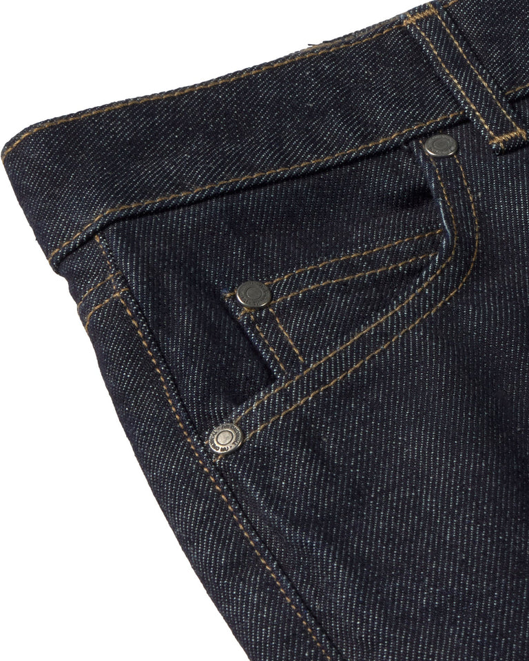 Jeans tiro bajo azul Kettan sostenible silueta - 3